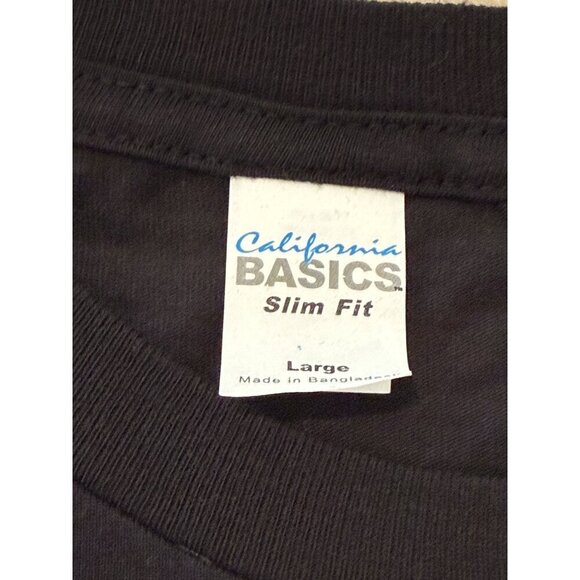 California Basics "The Kite Runner" Promotional Short Sleeve Tee Black Size L NW - Picture 5 of 6